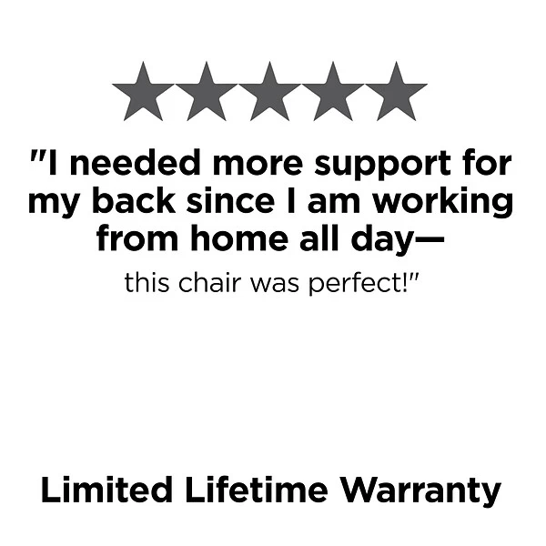 Union & Scale™ Workplace2.0™ 500 Series Armless Vinyl Task Chair, Black 52266) - Image 7