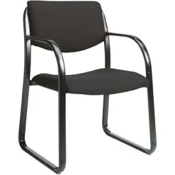 Lincolnshire Seating B9520 Series Guest Armchair; Black