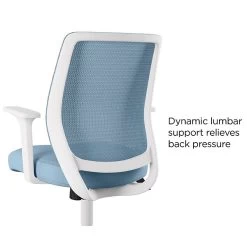 Union & Scale™ Essentials Ergonomic Fabric Task Chair, Seafoam (UN60409)