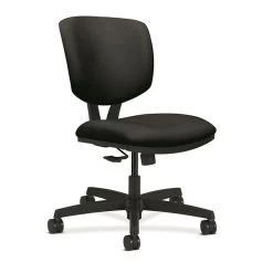 HON® Volt® Office/Computer Chair, Synchro-Tilt, Centurion Black Fabric