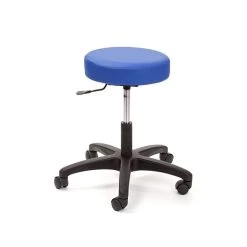 Brandt Econobuoy 13421 14" Pneumatic Stool Without Backrest, Space Blue