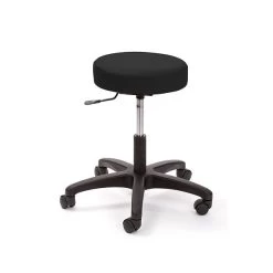 Brandt Econobuoy 13421 14" Pneumatic Stool Without Backrest, Black