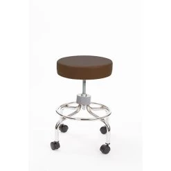 Brandt 22211 Revolving Stool With Footrest, Brown