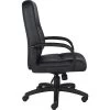 Offices To Go® Luxhide Leather Executive Chair, Black (OTG11617B)