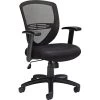 Offices To Go® Managers Chair, Mesh, Black, Seat: 20"W X 17 1/2"D, Back: 18 1/2"H X 18 1/2"W