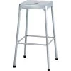 Safco Bar Steel Back Nylon Backless Stool, Silver (6606SL)