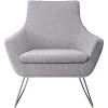 Adesso Home Kendrick Fabric Lounge Chair, Light Gray (GR2002-03)