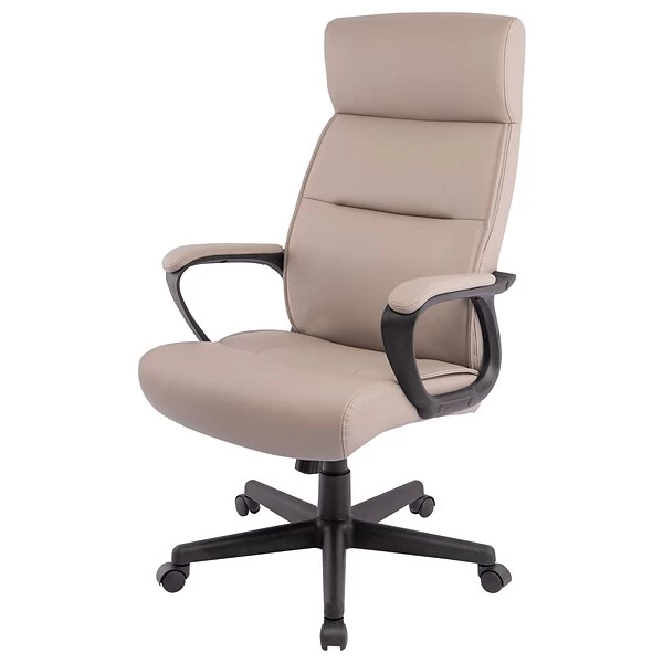 Quill Brand® Rutherford Luxura Manager Chair, Tan/Modern Gray (45609) - Image 2