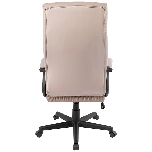 Quill Brand® Rutherford Luxura Manager Chair, Tan/Modern Gray (45609) - Image 4