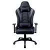 Quill Brand® Emerge Vartan Bonded Leather Gaming Chair, Purple/Black (59259)