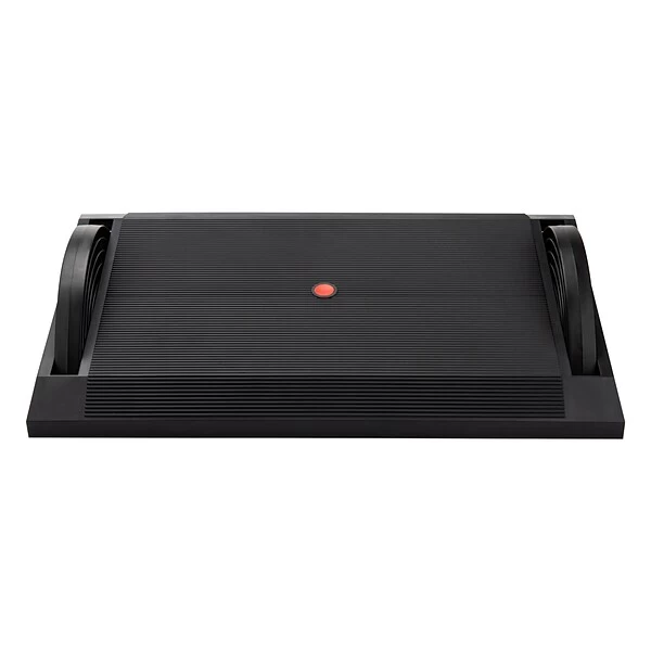 Mind Reader Tilt Adjustable Footrests, Black (ACTREST-BLK)