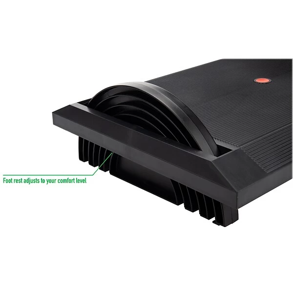 Mind Reader Tilt Adjustable Footrests, Black (ACTREST-BLK) - Image 3