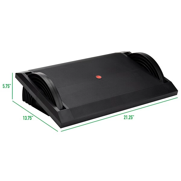 Mind Reader Tilt Adjustable Footrests, Black (ACTREST-BLK) - Image 5