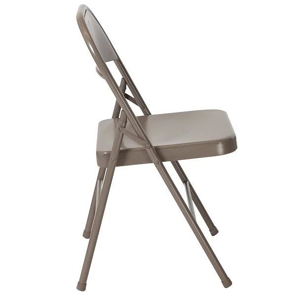 Flash Furniture HERCULES Series Metal Folding Chair (BDF002GY) - Image 8