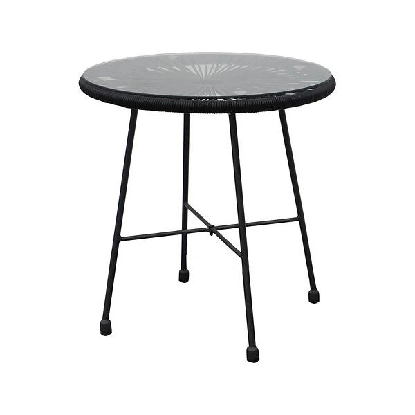 DUKAP SASSIO 3-Piece Seating Set Without Cushions, Black (O-DK-6967-BLK) - Image 3