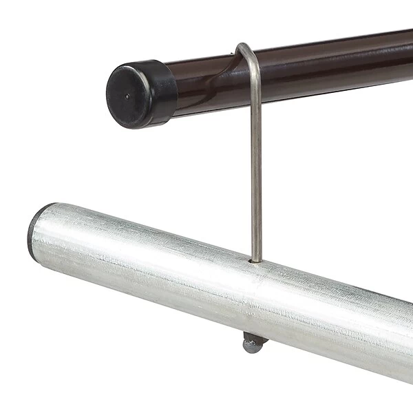 NPS Folding Chair Dollies, Chair Truck W/ Checkerette Bars, Brown (84-60) - Image 7