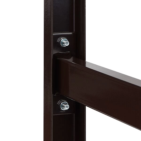 NPS Folding Chair Dollies, Chair Truck W/ Checkerette Bars, Brown (84-60) - Image 4