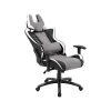 Hanover Commando Fabric Ergonomic Racing Gaming Chair, Black/Gray/White (HGC0107)