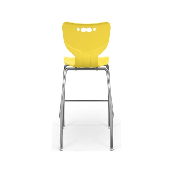 MooreCo Hierarchy Polypropylene Kids Stool, Yellow (53221YlwNACH) - Image 2