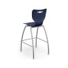 MooreCo Hierarchy Polypropylene Kids Stool, Navy (53221NvyNACH)
