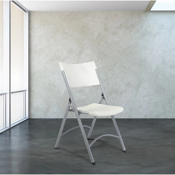 NPS 600 Series Plastic Banquet/Reception Chairs, Speckled Gray, 4 Pack (602/4) - Image 4