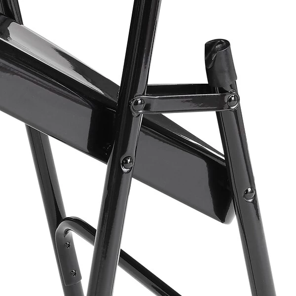NPS 200 Series Premium Folding Chairs, Steel, Black, 4 Pack (210/4) - Image 5