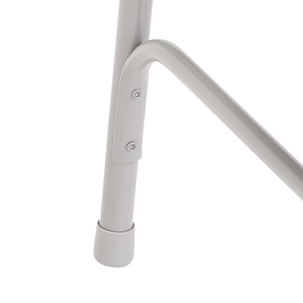 National Public Seating 800 Series Premium Lightweight Steel Frame Plastic Folding Chairs, Gray, 4 Pack (802/4) - Image 6