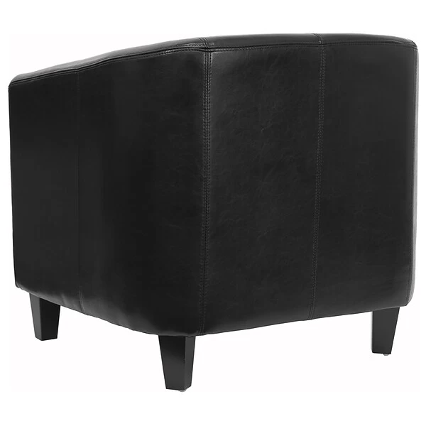Flash Furniture Faux Leather Lounge Chair, Black (BT873BK) - Image 6
