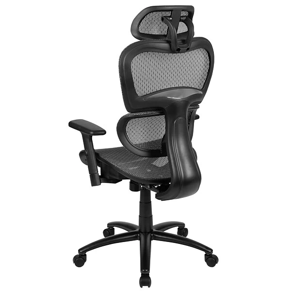 Flash Furniture LO Ergonomic Mesh Swivel Office Chair, Gray (HLC1388F1KGY) - Image 5