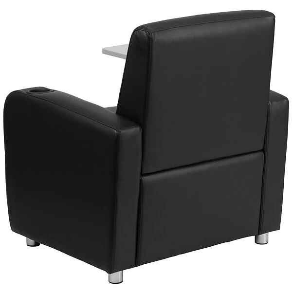 Flash Furniture Leather Guest Chair, Black (BT8217BK) - Image 6
