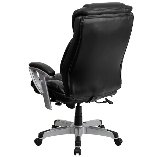 Flash Furniture HERCULES Series LeatherSoft Swivel Big & Tall Executive Office Chair, Black (GO1534BKLEA) - Image 6