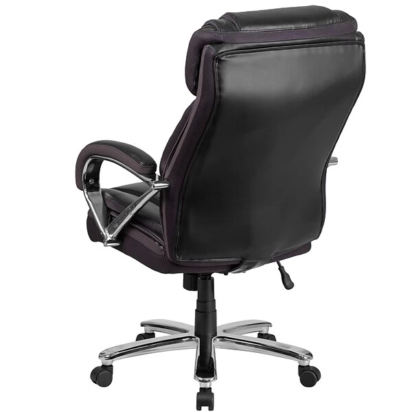 Flash Furniture HERCULES Series Ergonomic LeatherSoft Swivel Big & Tall Executive Office Chair, Black (GO2092M1BK) - Image 7