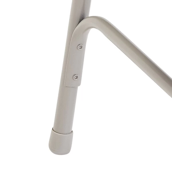 NPS 1200 Series Vinyl Padded Premium Folding Chairs, Warm Grey/Grey, 4/Pack (1202/4) - Image 6