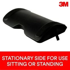 3M™ Foot Rest For Standing Desks, Use To Sit Or Stand, Safety-Walk™ Slip-Resistant Surface (FR200B)
