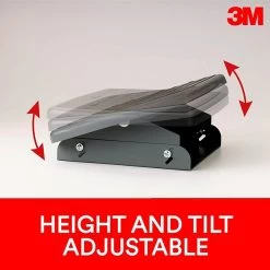 3M® Tilt Adjustable Footrests, Gray (FR330)