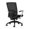 Union & Scale Workplace2.0™ Fabric Task Chair, Black, Adjustable Lumbar, Fixed Arms, Synchro-Tilt W/ Seat Slide Control (53678)