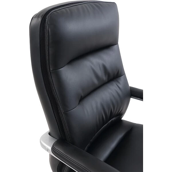 Beautyrest Platinum Sofil Bonded Leather Executive Chair, Black (49404B) - Image 3