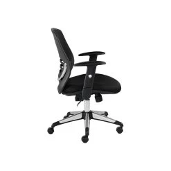 Global Offices To Go Fabric Manager Chair, Mesh Black (OTG11686B)
