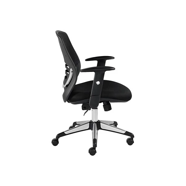 Global Offices To Go Fabric Manager Chair, Mesh Black (OTG11686B)