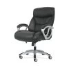 Sadie Leather Big And Tall High-Back Executive Chair, Black (BSXVST341)