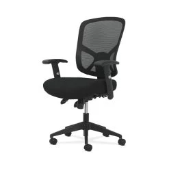 Sadie High-Back Task Chair, Height Adjustable Arms, Height Adjustable Back (BSXVST121)