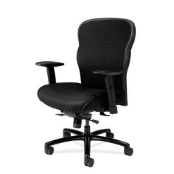 HON Wave Mesh Executive Big & Tall Chair, 449.7 Lb. Capacity, Black (BSXVL705VM10)