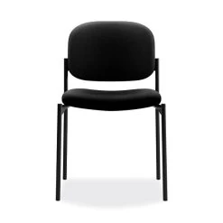 HON Scatter Fabric Stacking Guest Chair, Black (BSXVL606VA10)