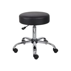 Boss Be Well Medical Spa Professional 26.5" Stool, Black (B240-BK)