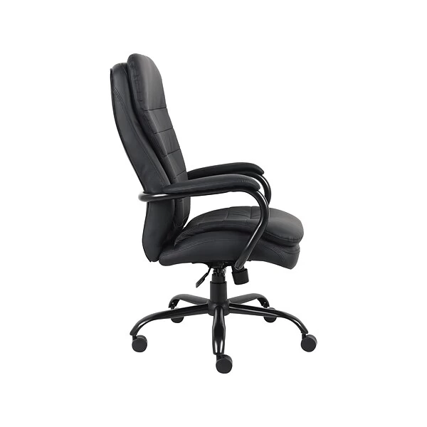 Boss Office Products CaressoftPlus Executive Big & Tall Chair, Black (B991-CP) - Image 3