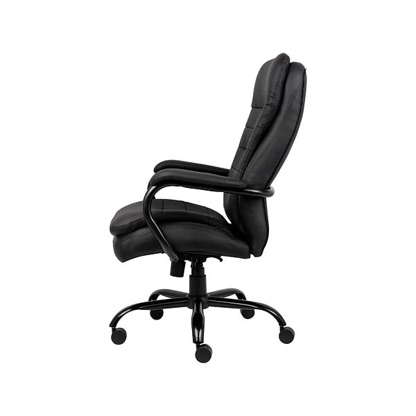 Boss Office Products CaressoftPlus Executive Big & Tall Chair, Black (B991-CP) - Image 4
