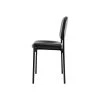 HON Scatter Stacking Guest Chair, Black SofThread Leather (BSXVL606SB11)