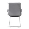 Boss CaressoftPlus Vinyl Guest Chair, Gray (B9479-GY)