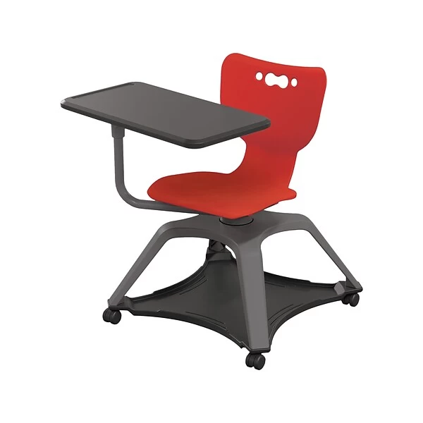 MooreCo Hierarchy Enroll Polypropylene School Chair, Red (54325-Red-NA-TN-SC) - Image 2