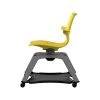 MooreCo Hierarchy Enroll Polypropylene School Chair, Yellow (54325-Yellow-WA-NN-SC)